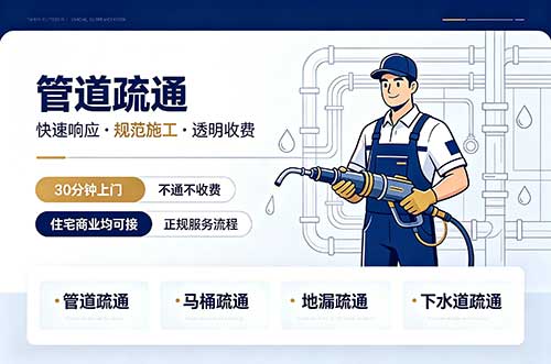 绵竹管道疏通