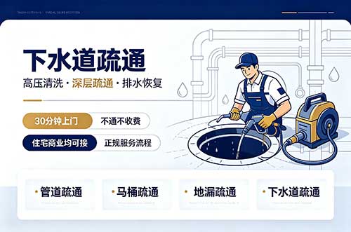 绵竹下水道疏通
